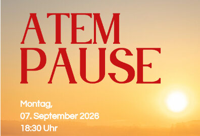 Atempause im September
