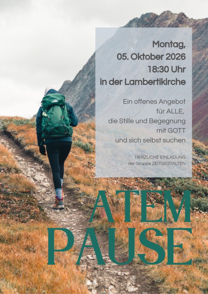 Atempause im Oktober