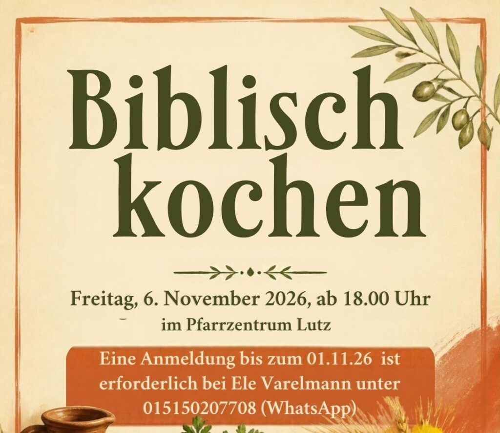 Biblisch kochen