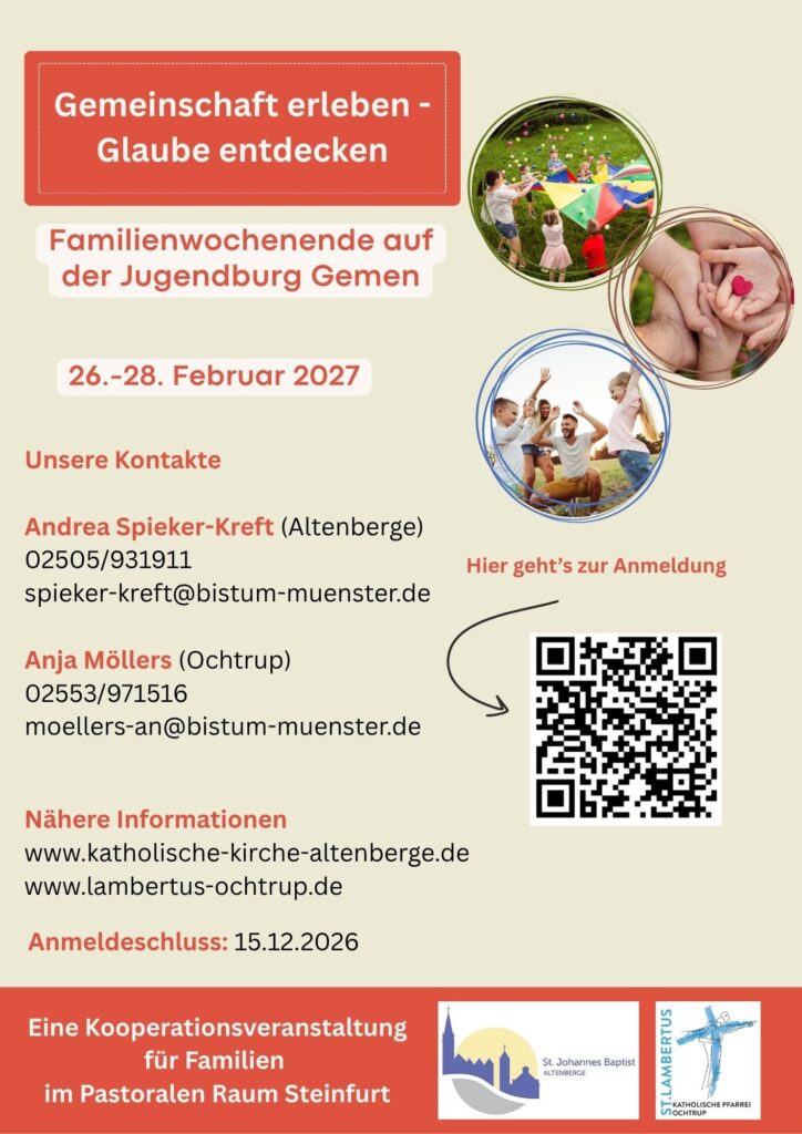 Familienwochenende auf der Jugendburg